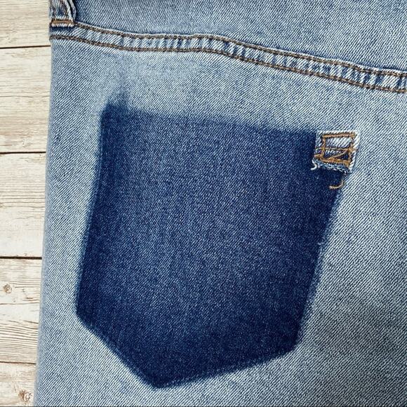 NWT Dear John Ava Distressed Shorts Blue Denim Cutoff Beach Vacay Boho Size 30 - Picture 7 of 11